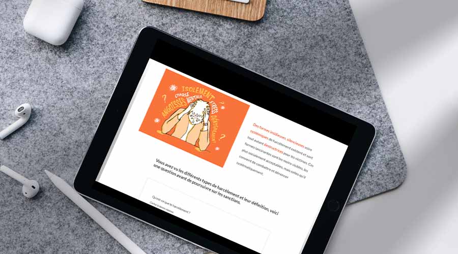 Formation Harcèlement : Comment réagir ? – e-learning