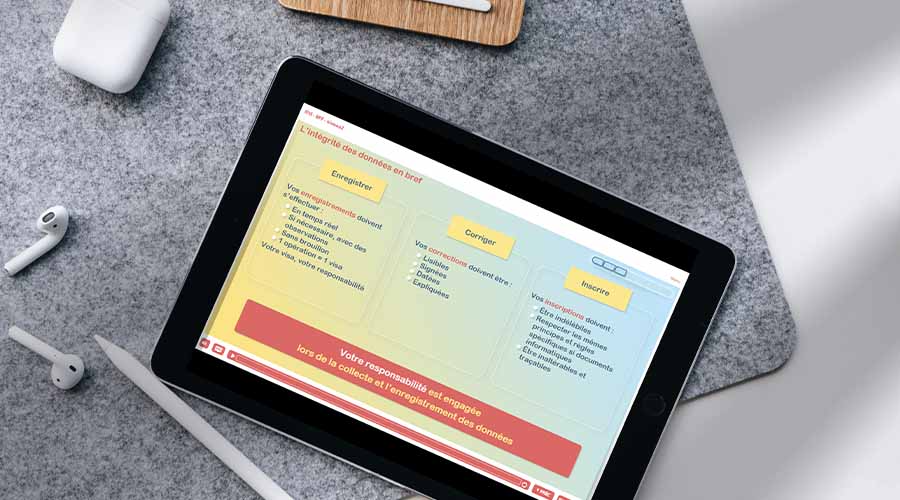 Formation en ligne elearning BPF Bonnes Pratiques de Fabrication