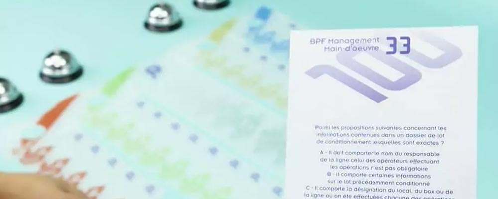 BPF Formation gamifiée – Serious game