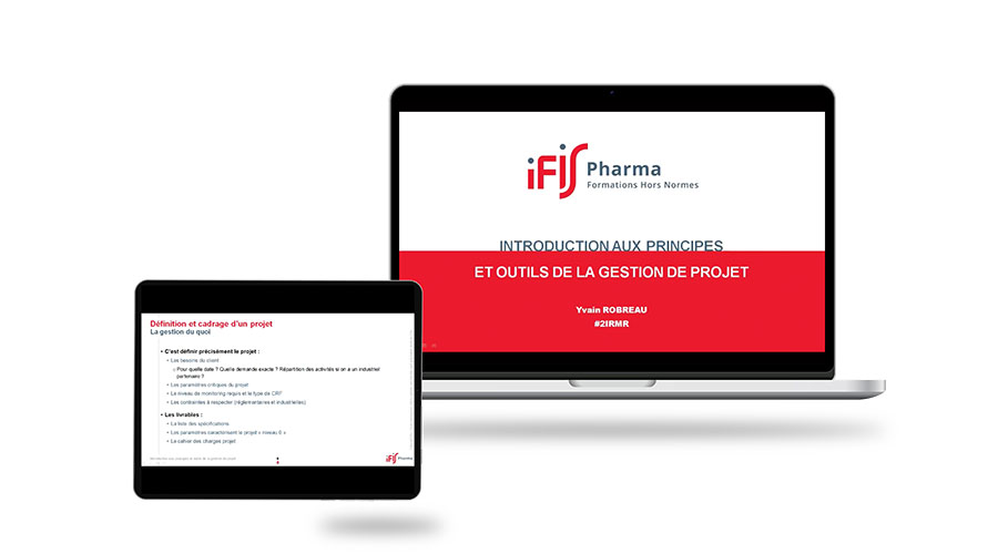 Formation Gestion de projet pharmaceutique : principes et outils de la gestion de projet