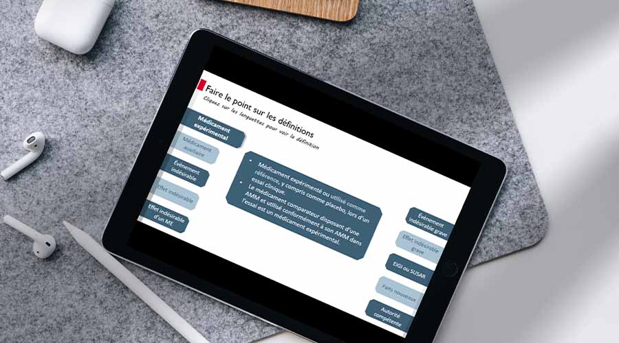 e-learning pharmacovigilance des essais cliniques