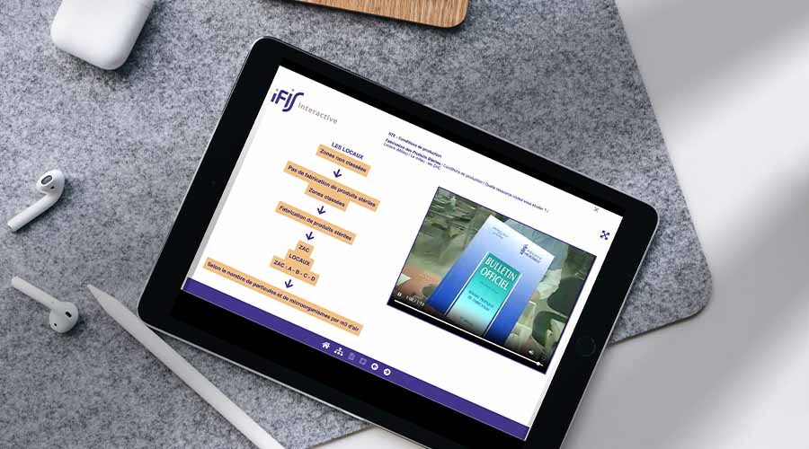 formation La fabrication des produits stériles tablette