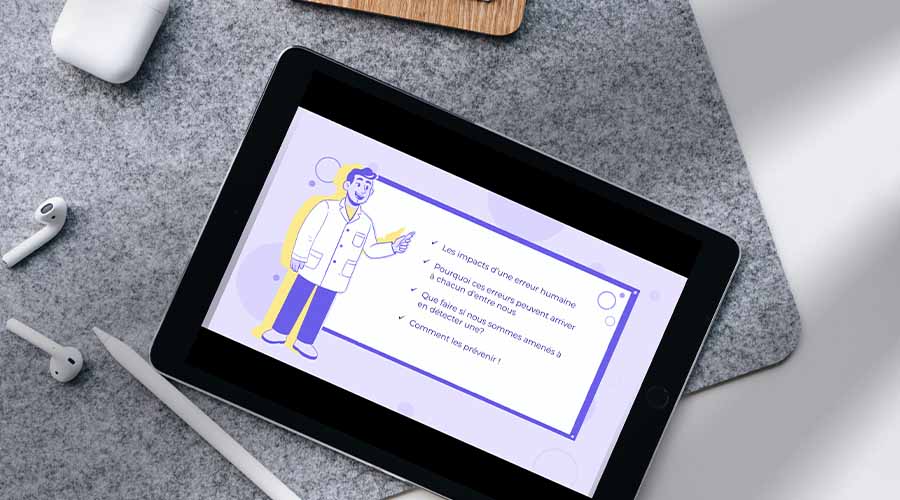Formation en ligne elearning Prévention de l'erreur humaine dans l'industrie pharmaceutique 
