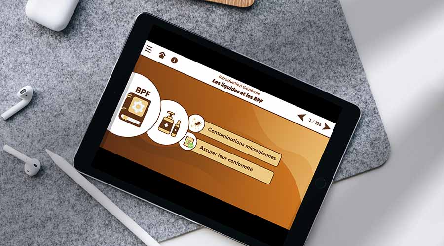 formation en ligne elearning Fabrication des produits liquides