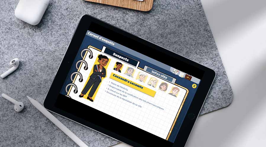 Formation en ligne elearning Data Integrity Serious game 